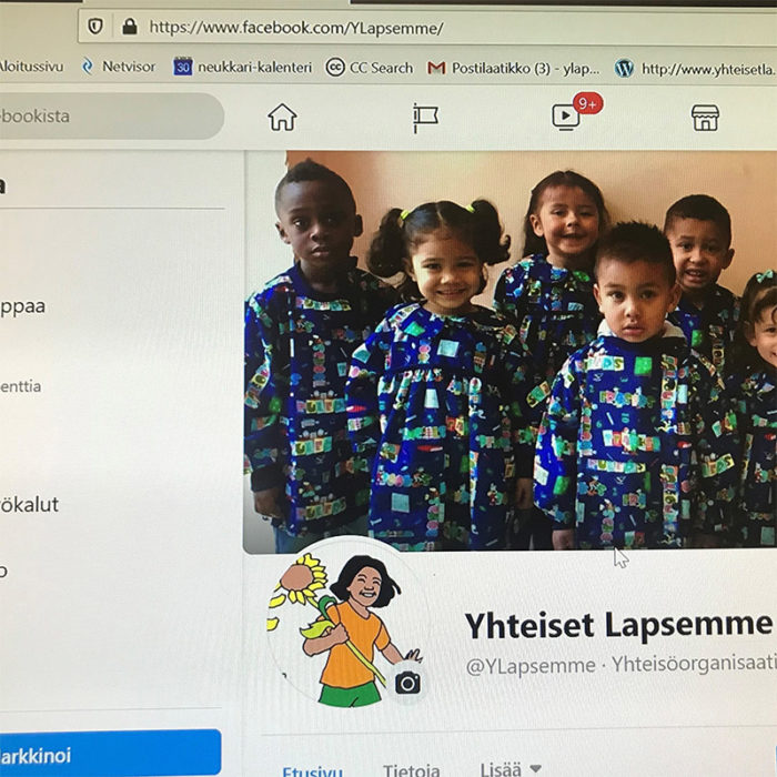 Kuva Yhteiset Lapsemme ry:n Facebook-sivusta.